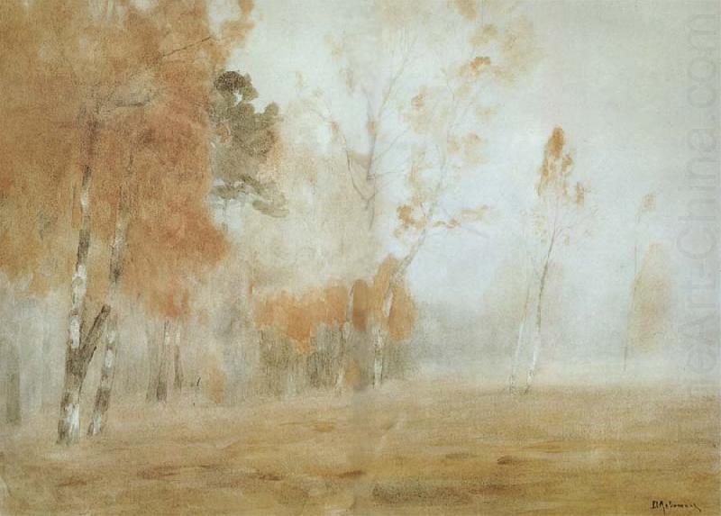 Mist,Autumn, Isaac Levitan